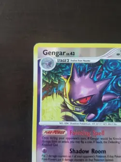 Pokemon Gengar 18/100 Stormfront Reverse Holo - Image 3