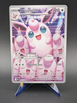 2025 Pokemon Wigglytuff Phantasmal Flames Illustration Rare #105/094 - Image 1