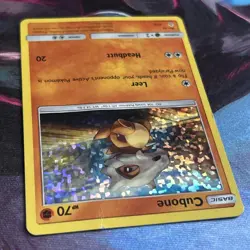Pokemon TCG Cubone 7/12 McDonald's Promo 2018 Holo - Image 4