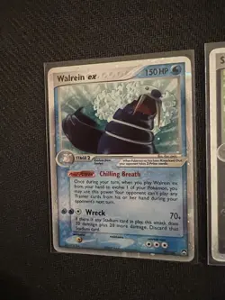 Pokemon Ex Power Keepers Ex Lot Walrein, Shiftry, Claydol - Image 2