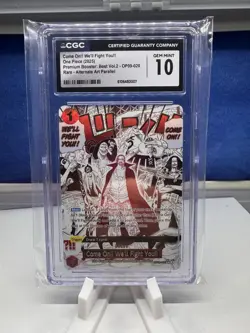 One Piece Come On!! We'll Fight You!! Prb02 AA Event OP09-020 CGC Gem Mint 10 - Image 1