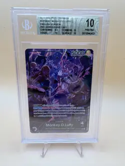 2025 ONE PIECE PROMO MONKEY.D.LUFFY 2ND ANNIVERSARY SET OP09-061 BGS 10 A PT - Image 1