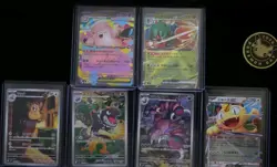 Pokemon Card Japanese M3 Nihil Zero 6 cards AR and EX lot M/NM - Image 1