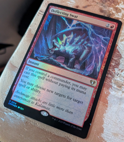 MTG Deflecting Swat Commander Masters NM FOIL - Image 1