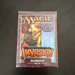 Magic The Gathering INVASION BLOWOUT New Sealed Preconstructed Theme Deck MTG - Image 1
