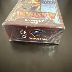 Magic The Gathering INVASION BLOWOUT New Sealed Preconstructed Theme Deck MTG - Image 4
