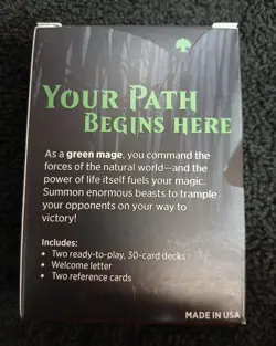 MTG CORE SET 2020 GREEN / RED WELCOME DECK SEALED BEGINNER VIVIEN REID - Image 3