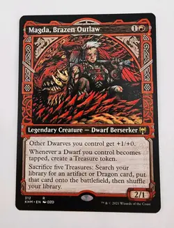 Magda, Brazen Outlaw (Showcase) Kaldheim • Regular MTG - Image 1