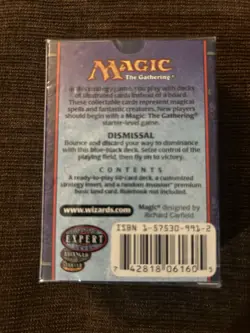 Magic The Gathering Invasion Dismissal Deck New SEALED - Image 2