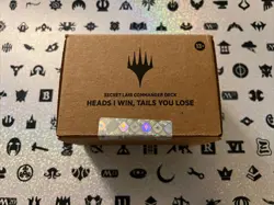 Magic The Gathering Secret Lair Heads I Win, Tails You Lose Commander Deck NEW - Image 1