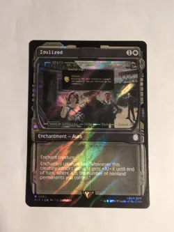 Idolized (Showcase) (Surge Foil) Universes Beyond: Fallout Foil NM!!! - Image 1