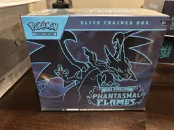 Pokemon Mega Evolution Phantasmal Flames Elite Trainer Box ETB New Sealed - Image 1