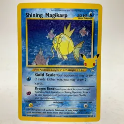 Shining Magikarp 64/64 Holo Celebrations Classic Collection Pokemon TCG LP - Image 1