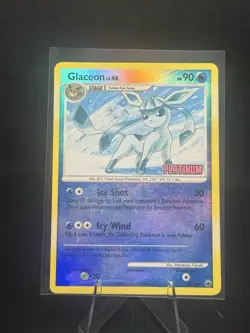 Pokemon TCG Glaceon Majestic Dawn Reverse Holo Rare 20/100 Platinum MP - Image 1
