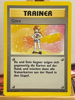 Gore 75/102 Rare Base Set Deutsch EX Pokemon - Image 1