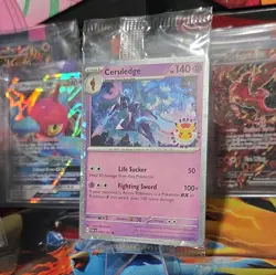 Ceruledge - (Pokemon Day 2024) (Cosmos Holo) 040/091 Sealed Holo Promo Pokemon - Image 1