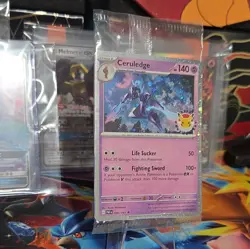 Ceruledge - (Pokemon Day 2024) (Cosmos Holo) 040/091 Sealed Holo Promo Pokemon - Image 2