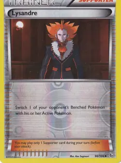 LYSANDRE 90/106 HOLO POKEMON XY FLASHFIRE - Image 1