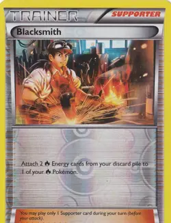 BLACKSMITH 88/106 HOLO POKEMON XY FLASHFIRE - Image 1