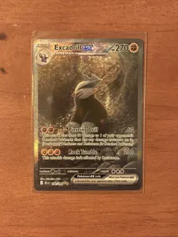 Pokemon TCG Excadrill EX Sir 168/086 SV11B Black Bolt - Image 1