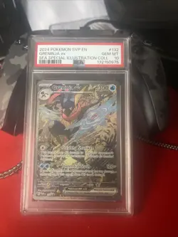 2024 Pokemon SVP EN SFA Special Illustration Collection #132 Greninja ex PSA 10 - Image 1