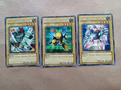Yugioh Lot of 3 Magnet Warrior Cards - Image 1