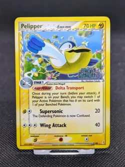 Pokemon Card Pelipper EX Crystal Guardians Reverse Holo Rare 26/100 NM/M - Image 1