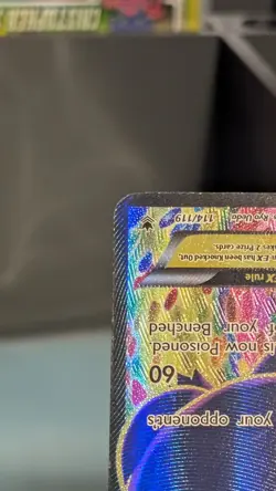 Gengar EX 114/119 Full Art Ultra Rare Phantom Forces Pokemon Card MP - Image 5