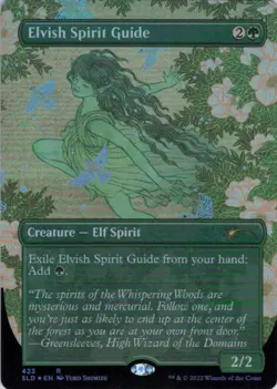 MTG Elvish Spirit Guide (423) | NM Foil | Secret Lair Yuko Shimizu {SLD} - Image 2