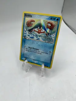 Krabby 54/100 - Common Reverse Holo Crystal Guardians / Pokemon TCG - Image 1