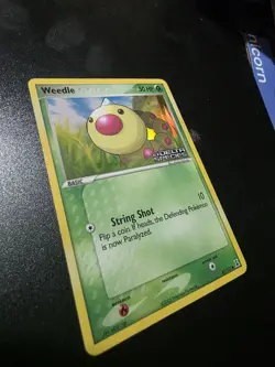 Weedle 87 113 Rare Foil Ex Delta Species Pokemon Card Near Mint - Image 1