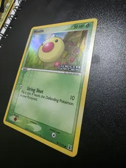 Weedle 87 113 Rare Foil Ex Delta Species Pokemon Card Near Mint - Image 2