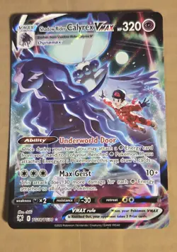 Shadow Rider Calyrex V Max Ultra Rare HP 320 TG18/TG30 - Image 1