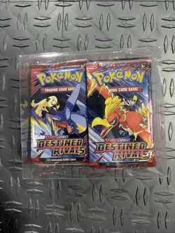 Pokemon TCG Destined Rivals Booster Packs Lot Of 30 As Shown. Read Description - Image 1