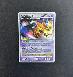 Giratina LV.X Pokemon Promo Diamond & Pearl Black Star Promo DP38 - Image 1