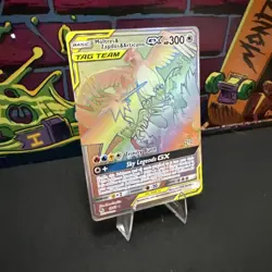 Pokemon Moltres & Zapdos & Articuno GX Hidden Fates 69/68 Secret Rare TAG TEAM - Image 2
