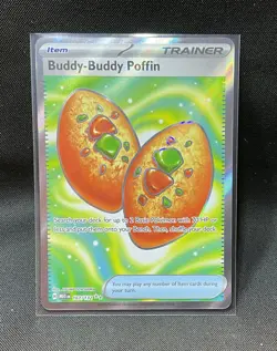 🍓 Buddy-Buddy Poffin 167/132 – ME01 Mega Evolution Holo – Pokemon 🍓 - Image 1