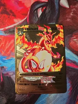 Pokemon Charizard DX HP500 Gold Metal 52/100 Max Wildfire - Image 1