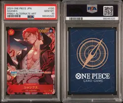2024 One Piece Jpn. Shanks PRB01-ALTERNATE Art PSA 10 - Image 3