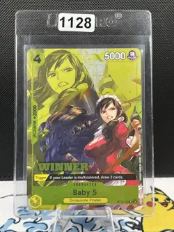 One Piece TCG Baby 5 OP12-112 Winner Pack 2026 Vol.1 Promo – (1128) - Image 1