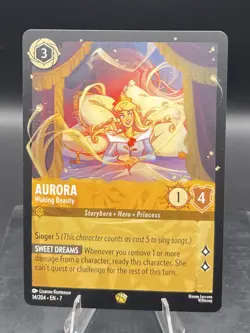 Disney Lorcana-Archazia s Island-Aurora - Waking Beauty-#14-Base -NM - Image 3