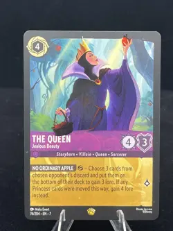 Disney Lorcana-Archazia s Island-The Queen - Jealous Beauty-#74-Base -NM - Image 4
