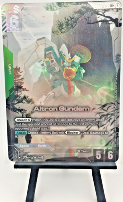 Gundam Card Game - Altron Gundam (LR+) - Steel Requiem (GD03) - UNPLAYED - NM - Image 2