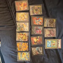 Pokemon TCG Card Lot 15x Holo GX V VMAX EX Jungle Goldeen PSA 9 Centiskorch - Image 1
