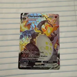 Pokemon Card Charizard VMAX Shining Fates SV107/SV122 Full Art Shiny Holo Rare - Image 2