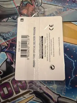 SEALED Special Delivery Pikachu SWSH074 Promo Card - Image 2