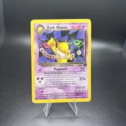 Pokemon Card Dark Hypno Non Holo Rare Team Rocket 26/82 - Image 1