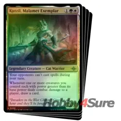 Foil Kutzil, Malamet Exemplar X4 M/NM Magic MTG The Lost Caverns Of Ixalan - Image 1