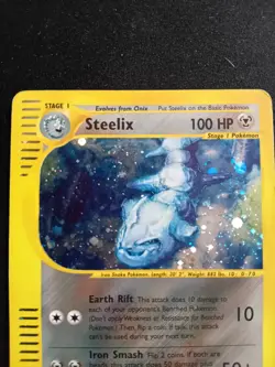 STEELIX HOLO - H23/H32 AQUAPOLIS - WIZARDS - POKEMON CARD ENGLISH - Good - Image 2