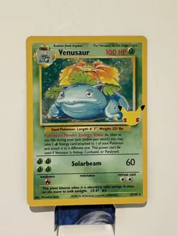 Pokemon TCG Venusaur Holo Celebrations 25th Anniversary Rare NM/MINT - Image 1